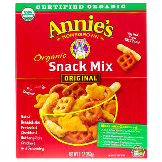 Annie's Homegrown, Органическая закусочная смесь, 9 унц. (255 г)