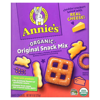 Annie's Homegrown, Mix de Snacks Orgânico, Original, 255 g