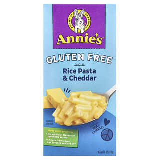 Annie's Homegrown, Riisipasta ja cheddar, gluteeniton, 170 g