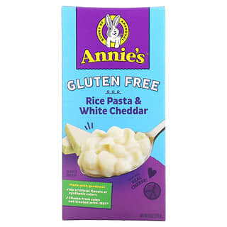 Annie's Homegrown, معكرونة الأرز والجبن الأبيض ، خالية من الجلوتين ، 6 أونصة (170 جم)