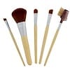 Eco-Friendly Professional Brush Set, 6 Pieces