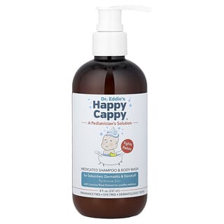 Happy Cappy, 약용 샴푸 & 바디 워시, 향료 무함유, 237ml(8fl oz)