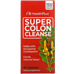Health Plus Inc., Super Colon Cleanse, 530 mg, 60 cápsulas