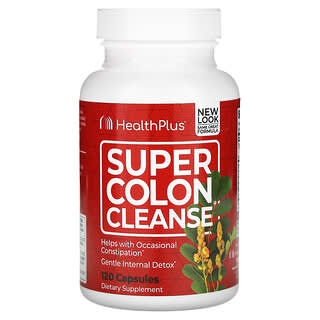 Health Plus, Super Colon Cleanse（スーパーコロンクレンズ）、120粒