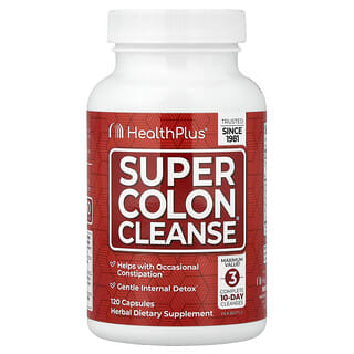 Health Plus, Super Colon Cleanse®, 120 capsules