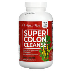 Health Plus Inc. (هيلث بلاس إنك.)‏, Super Colon Cleanse، عبوة من 240 كبسولة