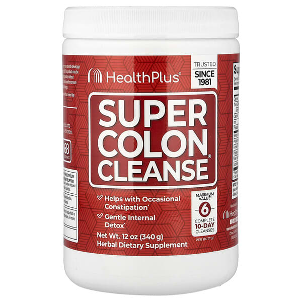 Health Plus, Super Colon Cleanse®, 340 г (12 унций)