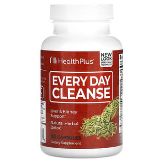 Health Plus, Every Day Cleanse, tägliche Reinigung, 90 Kapseln