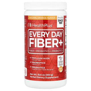 Health Plus Inc., Every Day Fiber™, Orange naturelle, 300 g