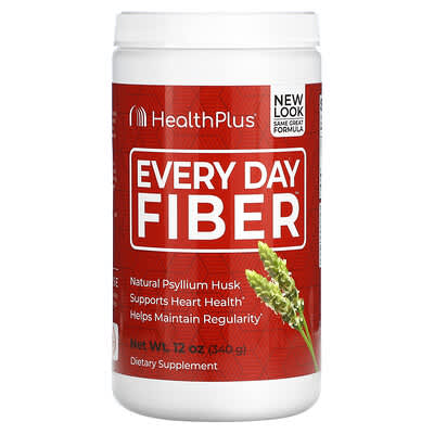 Health Plus, Everyday Fiber, 12 oz (340 g)