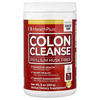 Health Plus, Colon Cleanse®, натуральный ананас, 255 г (9 унций)
