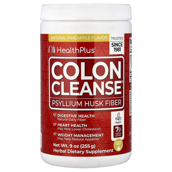 Health Plus Colon Cleanse®, Natural Pineapple, 9 oz (255 g)
