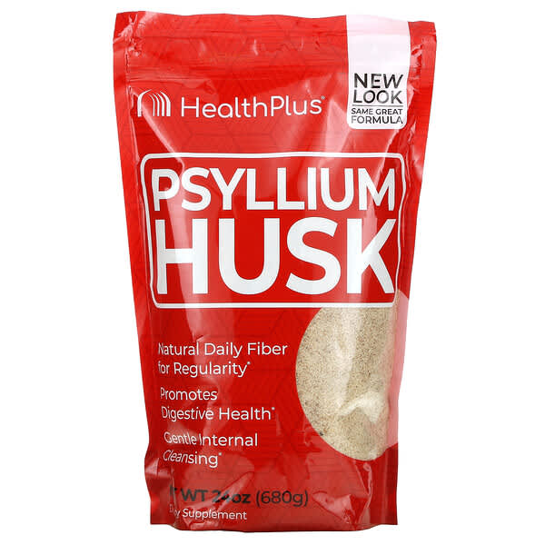 Health Plus Inc., Psyllium Husk, 24 oz (680 g)