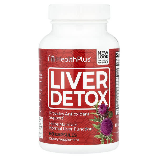 Health Plus, Liver Detox, 60 Capsules