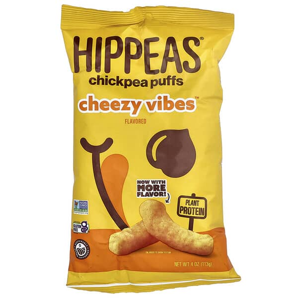 Hippeas, 鷹嘴豆泡芙，Nacho Vibes，4 盎司（113 克）