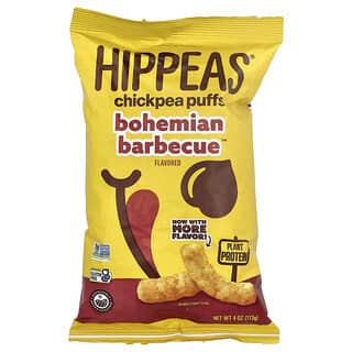 Hippeas, Chickpea Puffs, Bohemian Barbecue™, 4 oz (113 g)