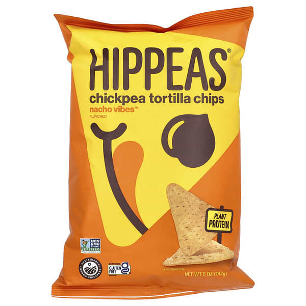 Hippeas, 鷹嘴豆墨西哥玉米餅脆，Nacho Vibes，5 盎司（142 克）