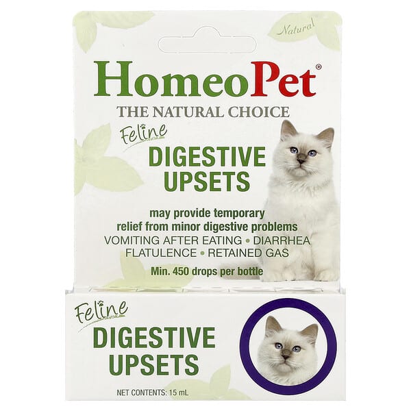 HomeoPet, Feline Digestive Upsets, 15 ml
