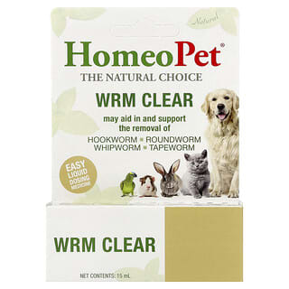 HomeoPet, WRM transparent, 15 ml