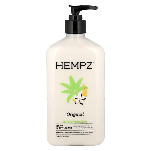 Hempz, 바디 모이스처라이저, 오리지널, 500ml(17fl oz)