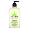 Hempz, Age Defying Herbal Body Moisturizer, Peptides + Caffeine, 17 fl oz (500 ml)