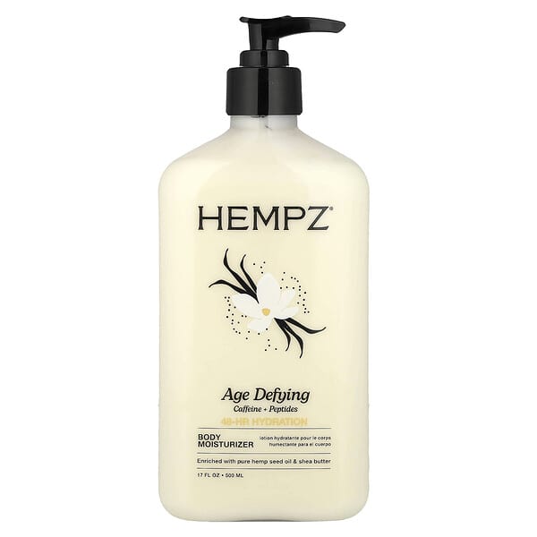 Hempz, 바디 모이스처라이저, 에이지 디파잉, 500ml(17fl oz)