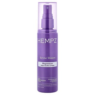 Hempz, увлажняющий спрей для тела, с магнием, Serene Waters, 100 мл (3,4 жидк. унции)