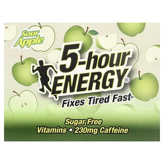 5 hour Energy, Surt äpple, 12 flaskor, 57 ml styck