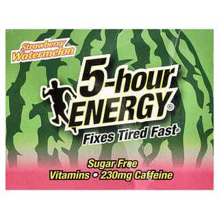 5 hour Energy, клубника с арбузом, 12 флаконов по 57 мл (1,93 жидк. унции)