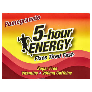 5 hour Energy, Pomegranate, 12 Bottles, 1.93 fl oz (57 ml) Each