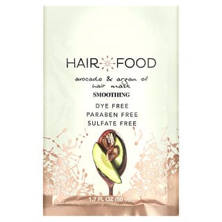 Hair Food, Маска для волос, масло авокадо и арганы, 50 мл (1,7 жидк. Унции)