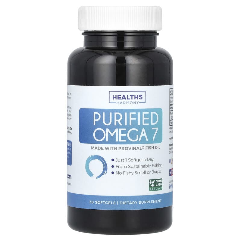 Purified Omega 7 30 Softgels