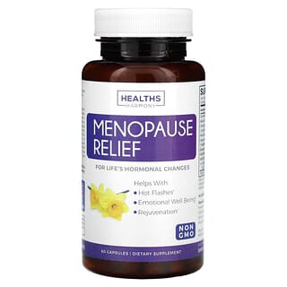 Healths Harmony, Alivio de la menopausia, 60 cápsulas