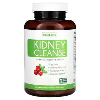 Healths Harmony, Kidney Cleanse With Cranberry Extract, Nierenreinigung mit Cranberry-Extrakt, 120 Kapseln