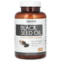 Healths Harmony, масло черного тмина, 180 капсул