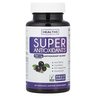 Healths Harmony, Superantioxidantes`` 60 cápsulas