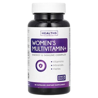 Healths Harmony, мультивітаміни+ для жінок, 60 капсул