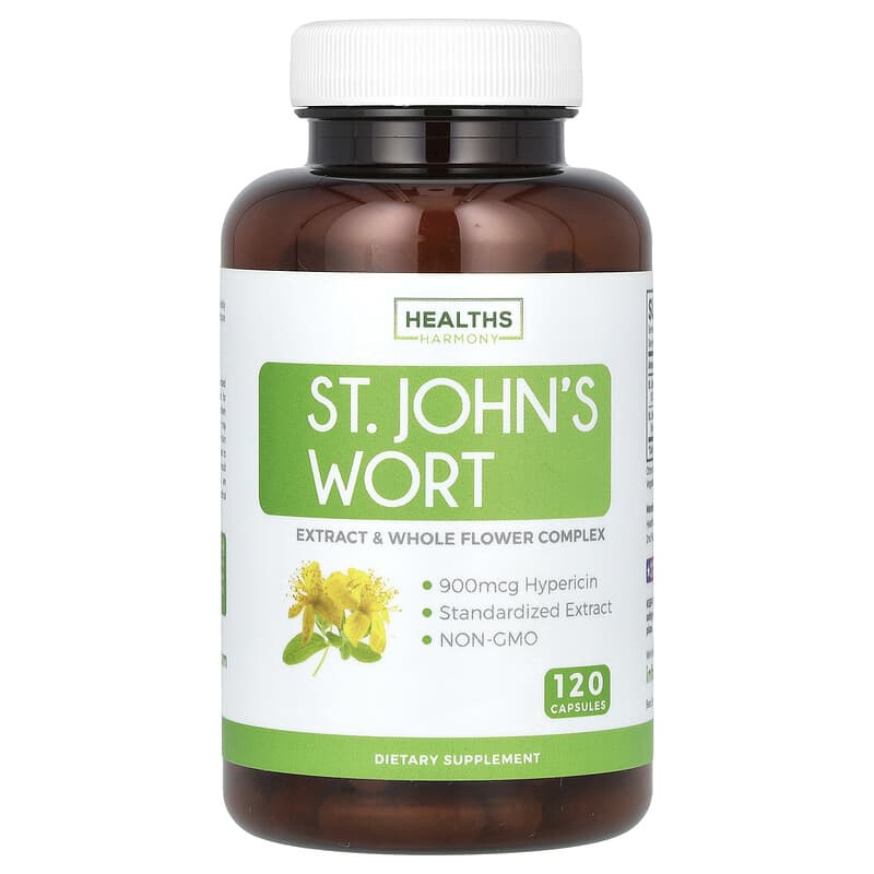 johns wort glutathione NatureBell St. John's Extract, 240 Capsules  600 mg Per Serving  Non-GMO, cGMP Manufactured : Health & Household St John's Wort Capsules -