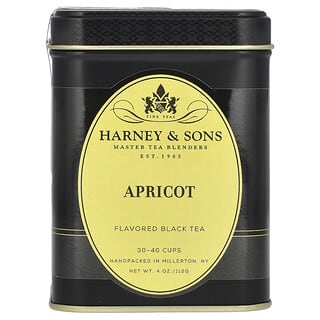 Harney & Sons, Black Tea, Apricot, 4 oz (112 g)