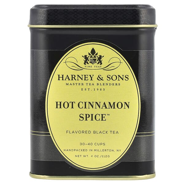 Harney & Sons, 홍차, Hot Cinnamon Spice™, 112g(4oz)