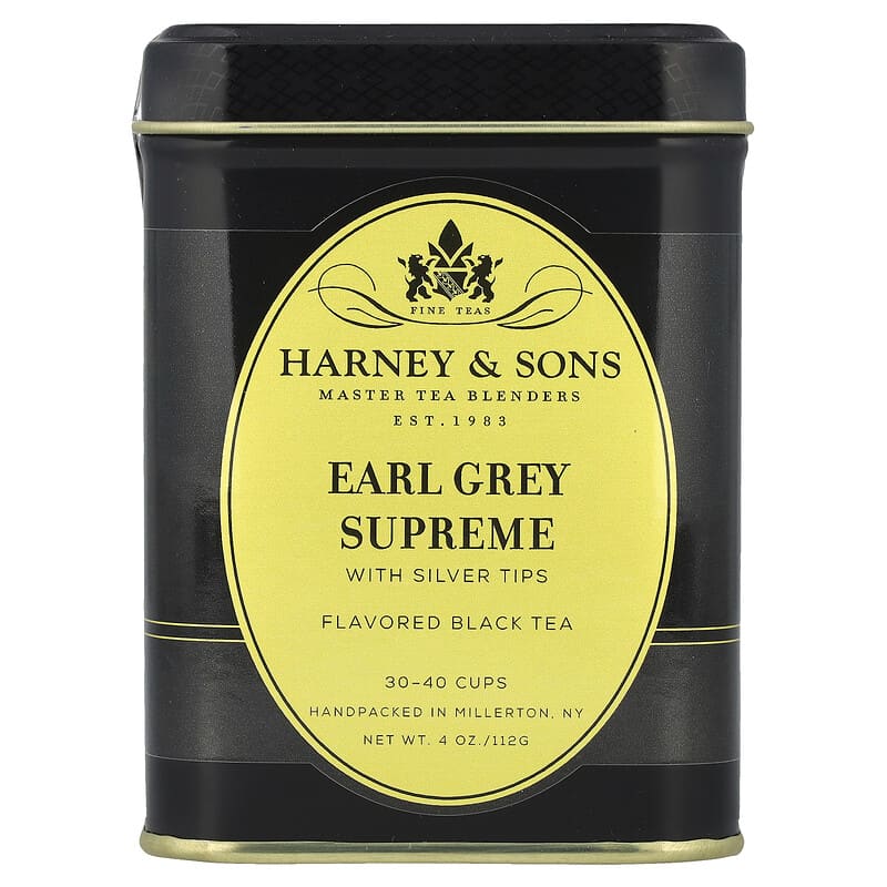 Earl Gray Supreme, чорний чай зі сріблястими верхівковими