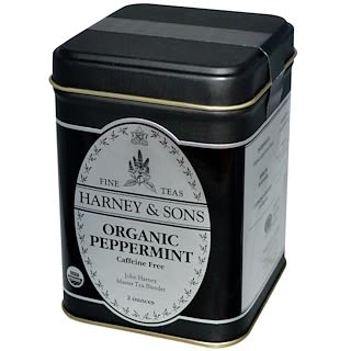 Harney & Sons, Organic Peppermint Tea, Caffeine Free, 2 oz