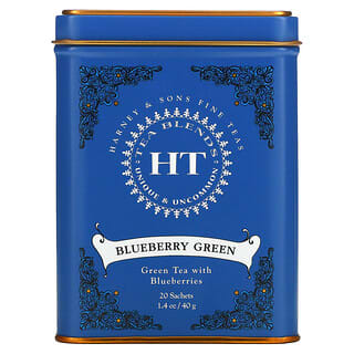 هارني أند صونز‏, اتش تي مزيج الشاي، العنب البري الأخضر، 20 كيس شاي  1.4 أوقية (40 جرام)