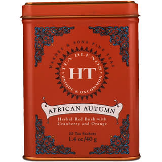 Harney & Sons, HT Tea Blend, African Autumn, 20 Tea Sachets, 1.4 oz (40 g)