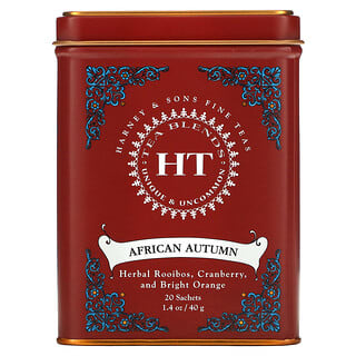 Harney & Sons, HT Tea Blend, African Autumn, 20 Sachets, 1.4 oz (40 g)