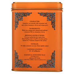Harney & Sons, Black Tea With Warming Spices, Hot Cinnamon Sunset, 20 Tea Sachets, 1.4 oz (40 g)