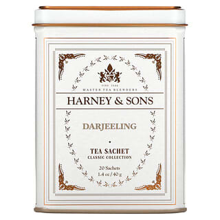 Harney & Sons, Darjeeling, 20 Sachês de Chá, 1.4 oz (40 g)