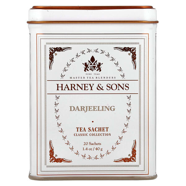 Harney & Sons, 大吉嶺茶，20茶包，1.4 盎司（40克）