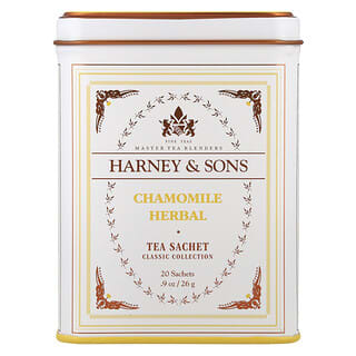 Harney & Sons, Fine Teas, Chamomile Herbal, 20 Sachets, 0.9 oz (26 g)