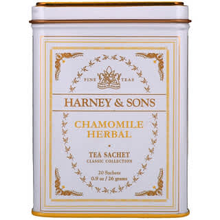 Harney & Sons, Качественные сорта чая, ромашковый травяной чай, 20 саше, 26 г (0,9 унции)
